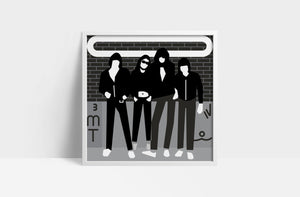 Ramones  12" print