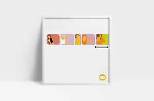 Spice Girls 'Spice'  12" print