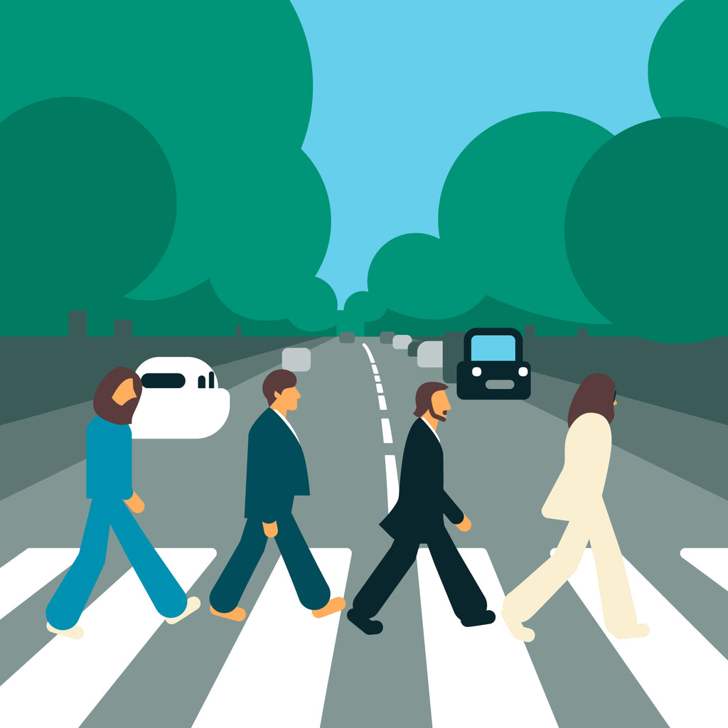 The Beatles 'Abbey Road'  12" print