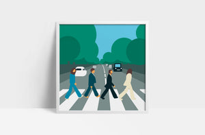 The Beatles 'Abbey Road'  12" print