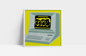 Kraftwerk 'Computer World'  12" print