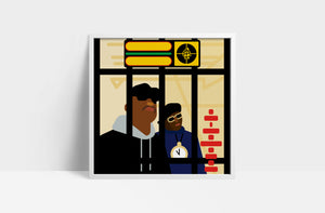 Public Enemy 'It Takes a Nation of Millions to Hold Us Back' 12" print