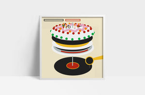 The Rolling Stones 'Let It Bleed'  12" print