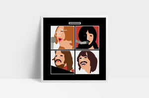 The Beatles 'Let It Be'  12" print